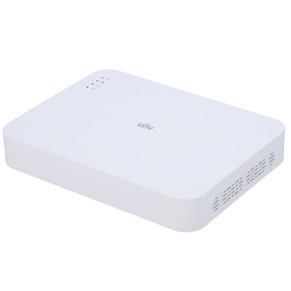 (UV-NVR501-08B-LP8-IQ) Uniview NVR Prime - 8 Canaux PoE - Résolution maximale 16 MP - 1 Disque dur jusqu'à 16 To - UMD | SIP | Comptage | Détection faciale - AcuSearch | SmartSearch - Bande passante 80 Mbps