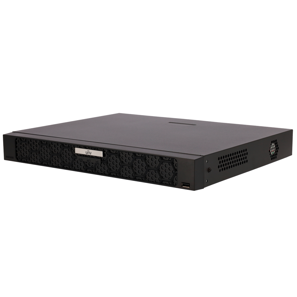 [UV-NVR502-16B-IQ] (UV-NVR502-16B-IQ) Uniview Gamme Prime - Enregistreur NVR pour caméra IP - Résolution jusqu'à 16Mpx - 16CH vidéo / Compression Ultra265 - Prend en charge SIP jusqu'à 4CH / Reconnaissance faciale - 2HDD / Prend en charge RAID / Alarmes