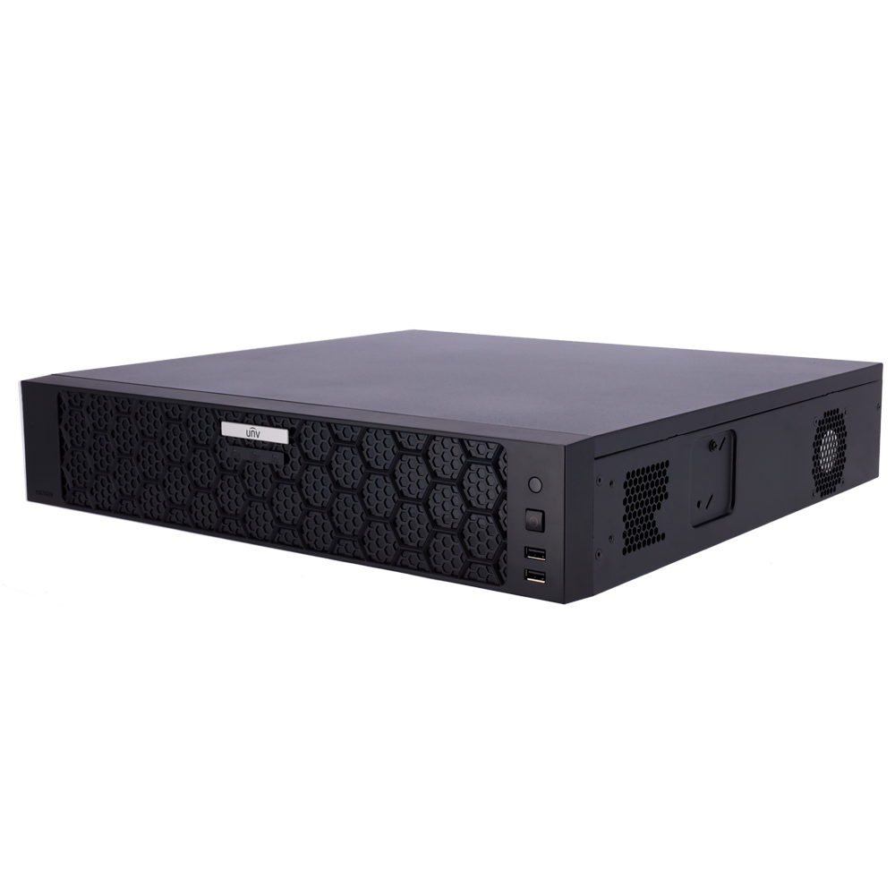(UV-NVR504-16E-P16-IQ) Uniview NVR Prime - 16 Canaux PoE - Résolution maximale 32 MP - 4 Disque dur jusqu'à 16 To | RAID 0, 1, 5 - UMD | SIP | Comptage | Reconnaissance faciale - AcuSearch | SmartSearch - Bande passante 384 Mbps