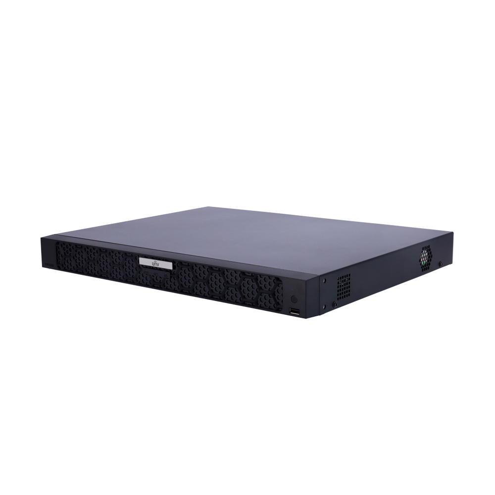 (UV-NVR504-32B) Enregistreur NVR pour caméra IP - Gamme Prime - 32 CH vidéo  / Compression Ultra H.265 - Résolution maximale 8Mpx - Bande passante 320 Mbps - Supporte 4 disques durs