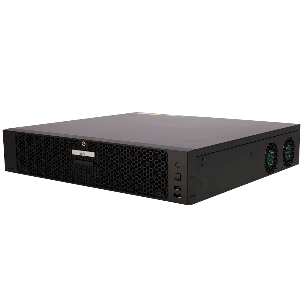 [UV-NVR508-32E-IQ] (UV-NVR508-32E-IQ) Enregistreur NVR pour caméra IP - Gamme Prime - 32 CH vidéo  / Compression Ultra H.265 - Résolution maximale 32Mpx | Bande passante 384Mbps - Acusearch et Smart Search + - Prend en charge  8 disques durs / RAID 0, 1, 5, 6, 10