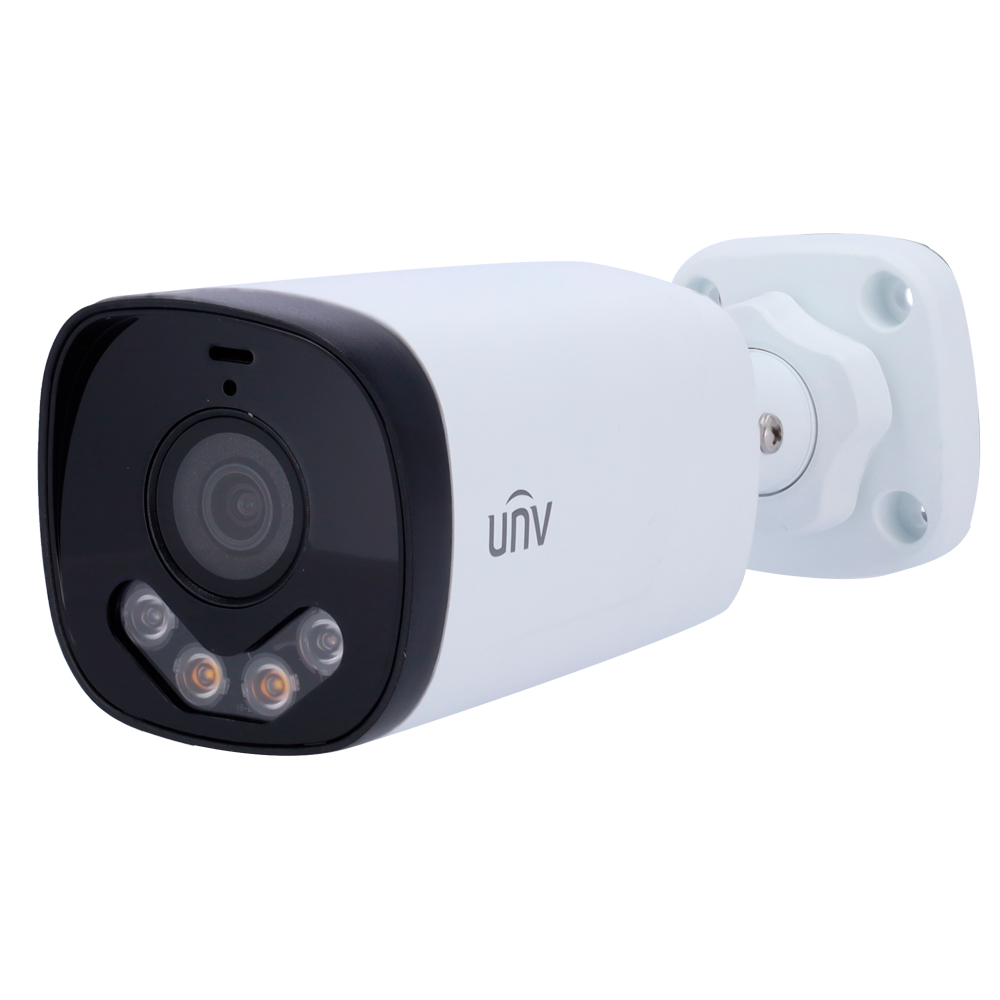 [UV-UAC-B145-AF28LM-DL] (UV-UAC-B145-AF28LM-DL) Uniview - Caméra Bullet 4n1 | Gamme Whale - Résolution 5 Mégapixel (2880×1620) - Objectif 2.8 mm | ColorHunter - Portée des IR Smart et de la lumière blanche 40 m  - IP67 : Microphone intégré : Métal +Plastique