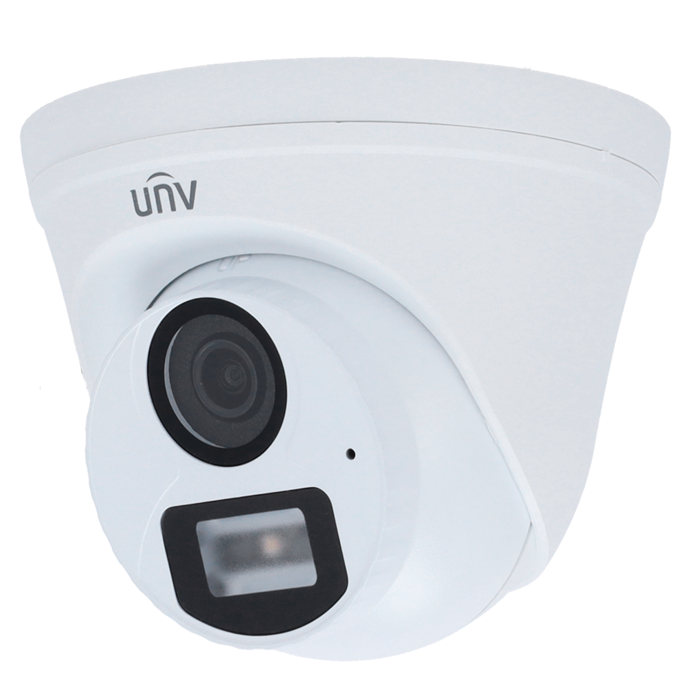 (UV-UAC-T115-AF28-W) Uniview - Caméra Turret 4n1 | Gamme Dolphin - 1/2.7" Progressive Scan CMOS - Objectif 2.8 mm / COLORHUNTER - Lumière blanche portée 20 m - IP67 | Protection contre les surtensions 4KV