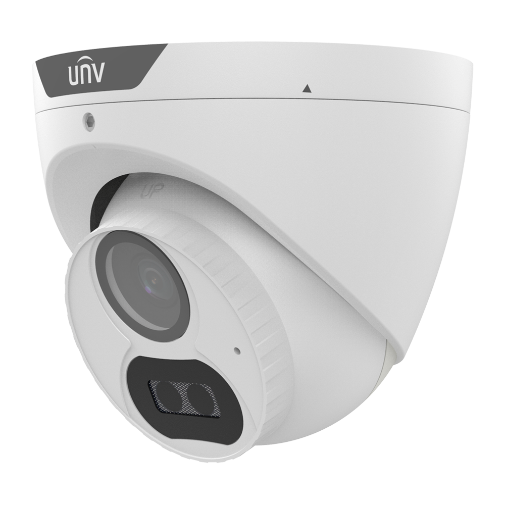 [UV-UAC-T125-AF40LM] (UV-UAC-T125-AF40LM) Uniview - Caméra Turret 4n1 | Gamme Whale - Résolution 5 Mégapixel - Objectif 4 mm | LightHunter - Smart IR portée 40 m - IP67 : Microphone intégré : Métal +Plastique