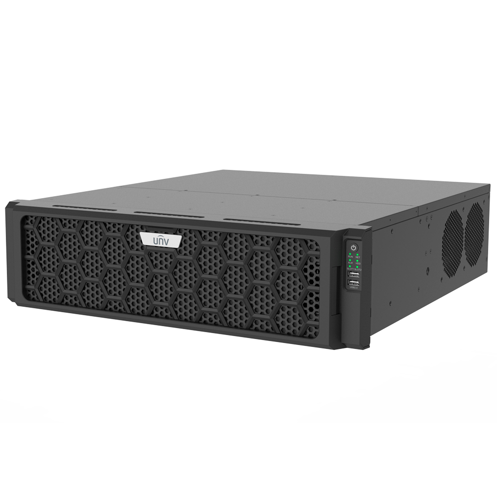 (UV-UG-I500-H16-IN) Servidor de gestión de vídeo - 1000 dispositivos | 12 Mpx - 4 Puertos de red | Alarma 24 Entradas / 8 Salida - Ancho de banda 650 Mbps - Admite 16 discos duros | RAID