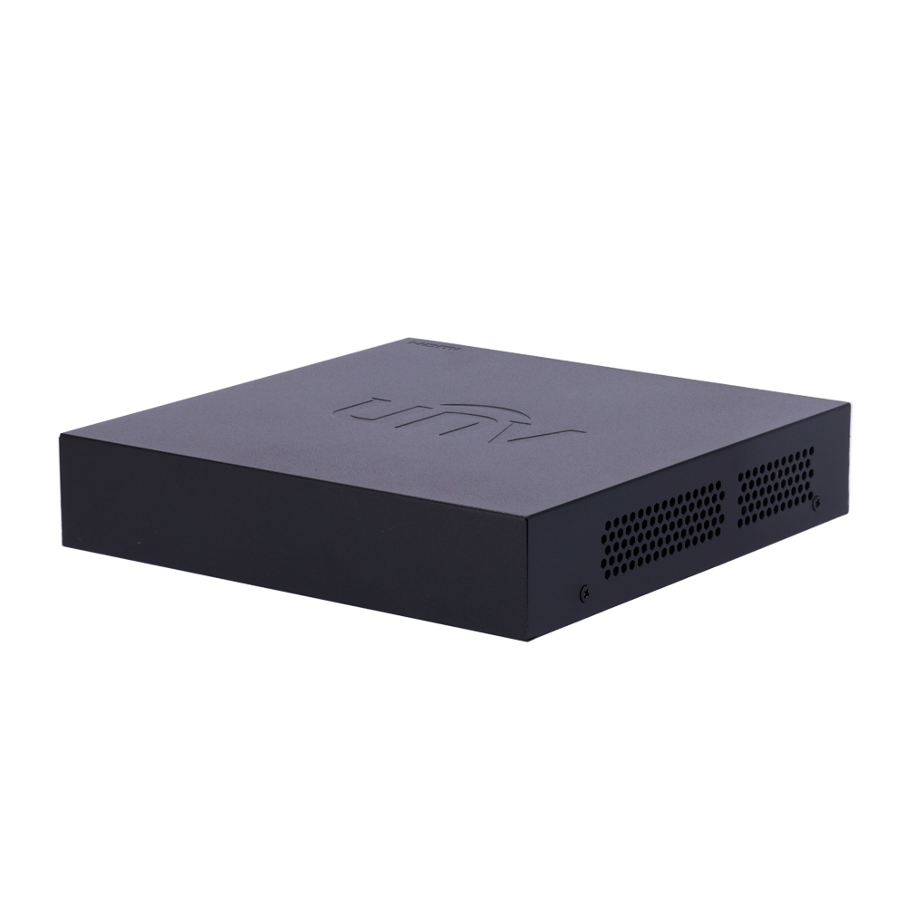 (UV-XVR301-08F) Enregistreur 5n1 - Uniview  - 8 CH HDTVI / HDCVI / AHD / CVBS + 2 extra IP - Audio  - Support 1 disque dur