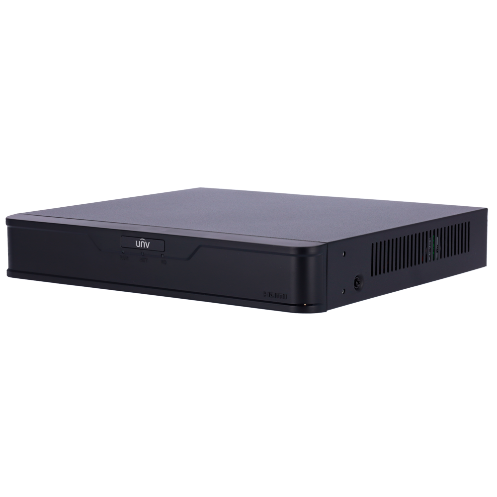 [UV-XVR301-16Q3] (UV-XVR301-16Q3) Enregistreur vidéo 5n1 Gamme Easy d'Uniview - 16 CH HDTVI / HDCVI / AHD / CVBS + 8 extra IP - Résolution d'enregistrement 8MP Lite - IA: UMD et SIP, recherche de visage - Audio 1E/1S | Alarmes 4E/1S - Prend en charge 1 disques durs jusqu'à 16 T