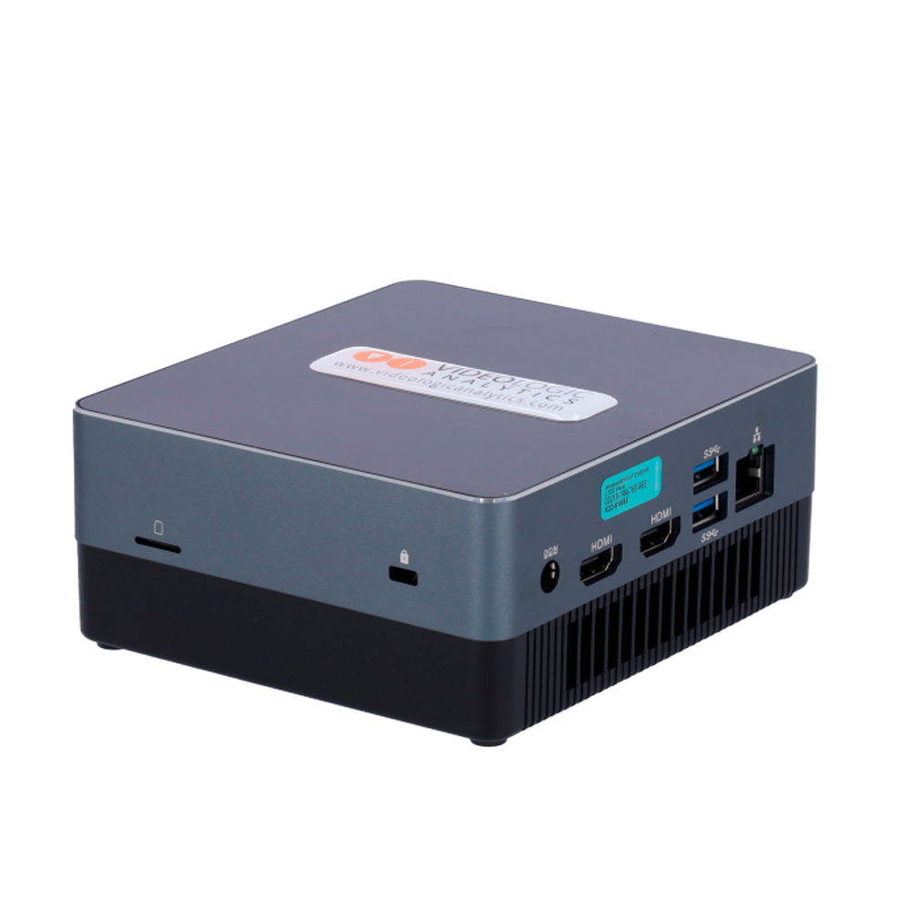 (VA-VLN-IALITE-PLUS) Serveur Videologic VLN-IALITE-PLUS - Inclut les 6 canaux AI - 256GB SSD disque dur - Compatible avec les caméras thermiques et visibles - Résolution analytique jusqu'à la taille CIF - Signes des modules 4I/4O