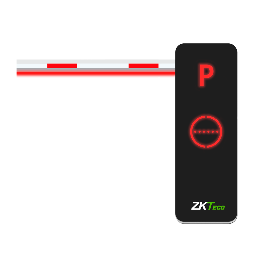 (ZK-BG1000R-45BOOM) Barrera de parking - Brazo recto (4.5 m) - Apertura a derechas | 3.000.000 ciclos - Indicadores LED | Modo de emergencia - Posibilidad de batería de respaldo - Apta para exterior