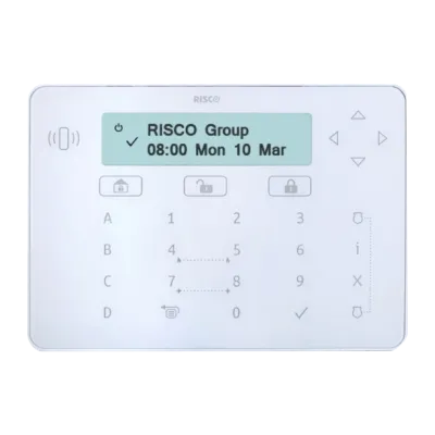 (RPKELPWT000B) Elegant Keypad, White W/Prox