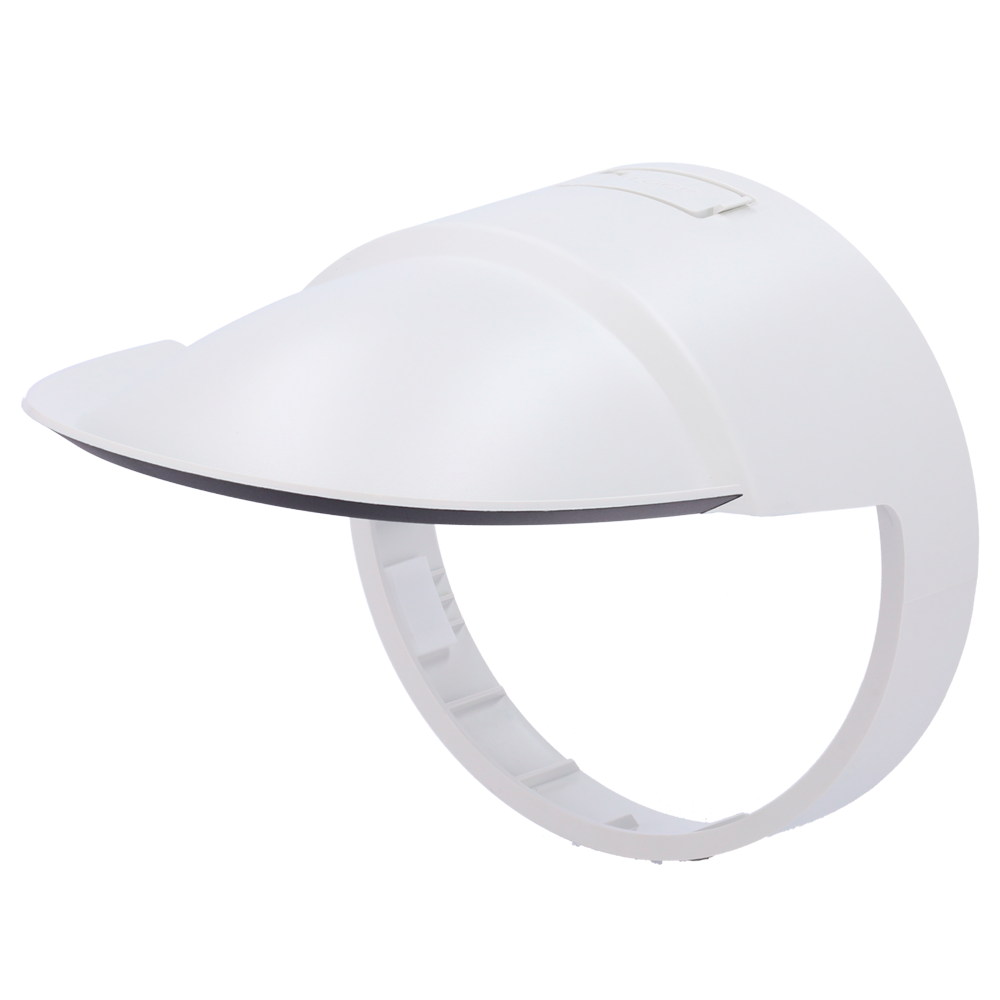 (DS-1250ZJ-DM65) Protection contre la pluie Hikvision - Compatible avec Hiwatch Hikvision - Plastique PC - Couleur blanche - 174 mm (Ø) x 209 mm (P) - Poids 185.3 g