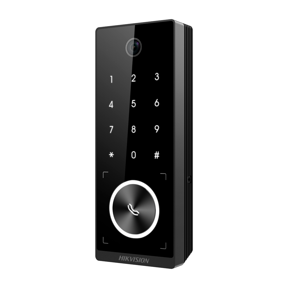 (DS-K1T510EBWX-E1) Contrôle d'accès PoE IP65 - Facial, carte EM et PIN - 1.000 utilisateurs | 150.000 registres - TCP/IP, Wi-Fi et Wiegand - Contrôleur intégré - iVMS-4200 | Hik-Connect