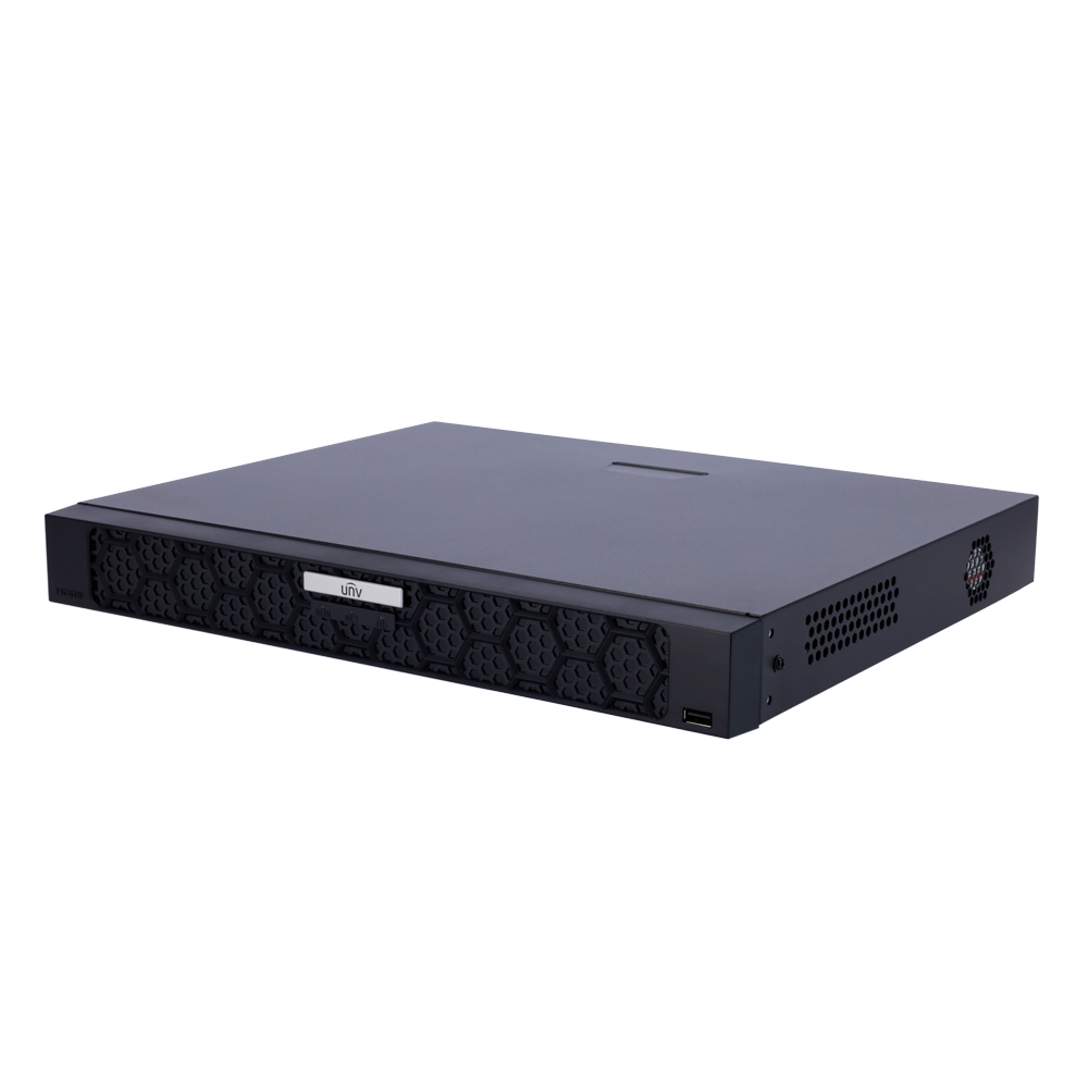(UV-NVR502-32E-IM-G) Uniview Prime NVR - 32 CH | 32 MP | 192 Mbps - SeekFree | AcuSearch - SIP 16 CH | Métadonnées - LPR : Comptage de personnes - 2HDD | Alarmes