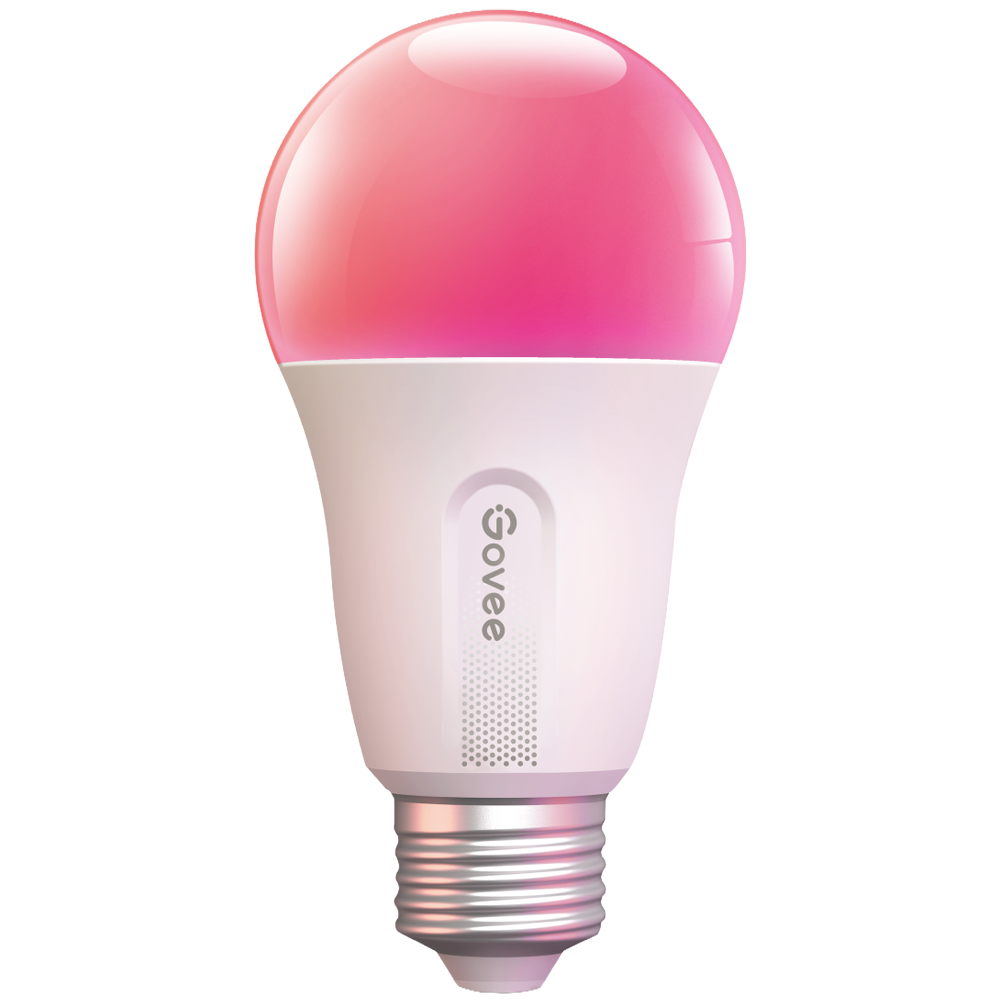 (GV-BULB-H6004-E27-1P) Ampoule intelligente E27 Govee - Wi-Fi 2.4 GHz + Bluetooth  - Couleur segmentée + blanc chaud/froid - Intensité 800 lumens - Matter / Homekit / Alexa / Google Home - Pour intérieur