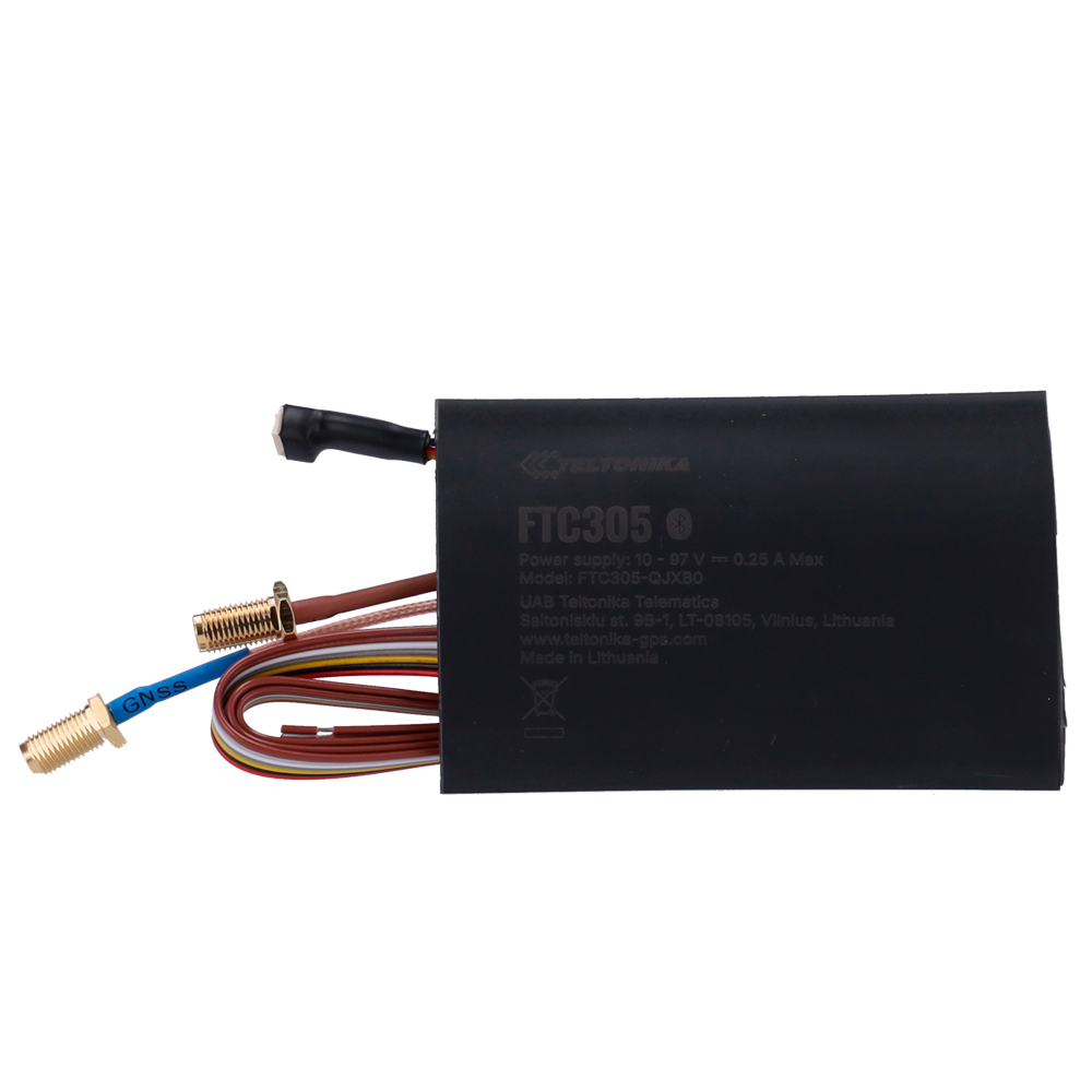 (TK-FTC305) Compact Tracker 4G LTE Cat1 - Lecture du CAN pour la mobilité électrique - Compatible avec le transport de haute tension - Protection IP67 contre la poussière et l’eau - Design industriel