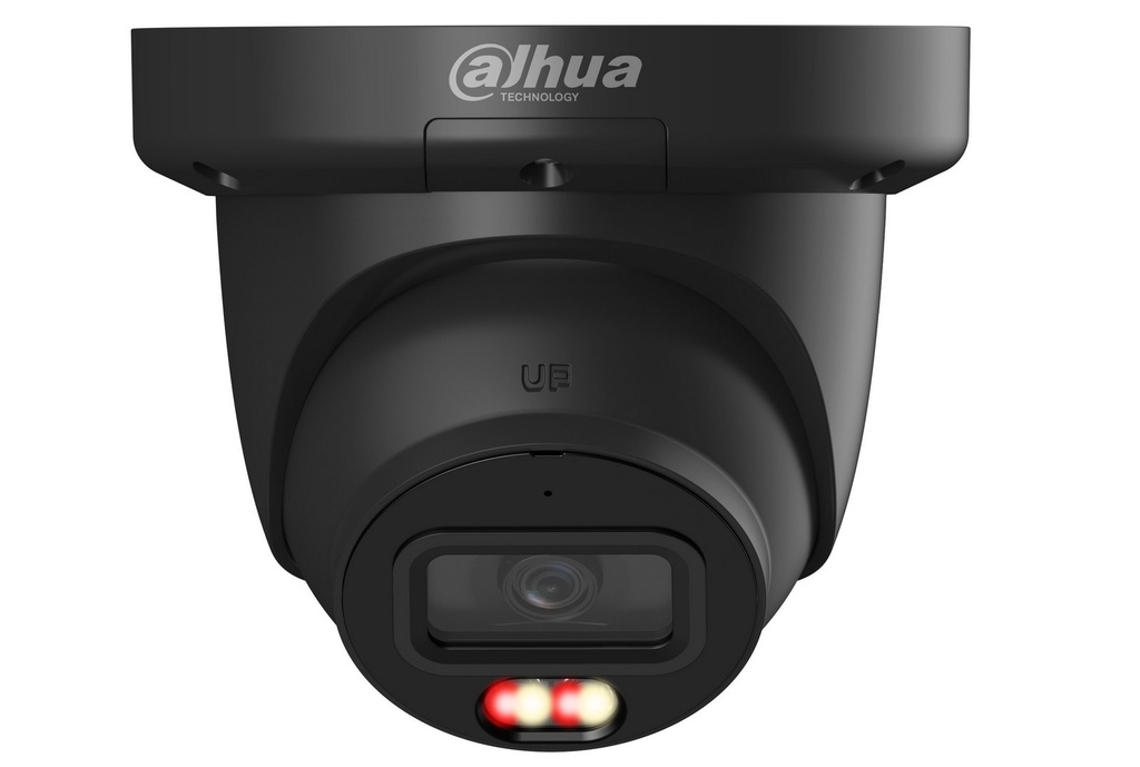 [DH-IPC-HDW3849QMP-S-IL-28B-BL] (DH-IPC-HDW3849QMP-S-IL-28B-BL) Dahua WizSense series camera reseau , 8MP Smart Dual Light Eyeball , objectif 2.8mm,faible sensibilité à la lumière, IVS,SMD 4.0, AI SSA, Quick Pick, Smart search, IP67, finition noir