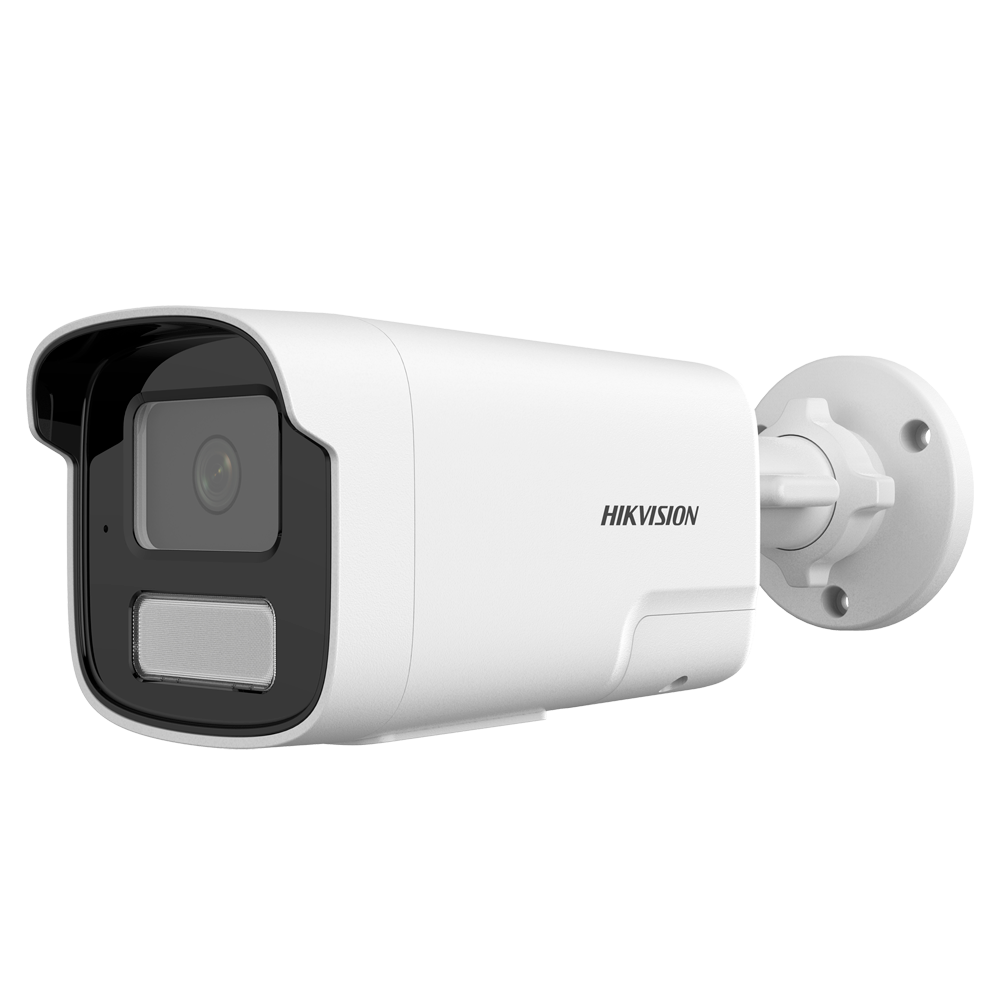 (DS-2CD1T63G2-LIUF/SL(6mm)) Cámara Bullet IP gama Value - Resolución 6 MP - Lente 6 mm | Micrófono y altavoz integrados - Detección movimiento 2.0  - Luz híbrida alcance 50 m | PoE - Flash disuasorio | MicroSD | IP67