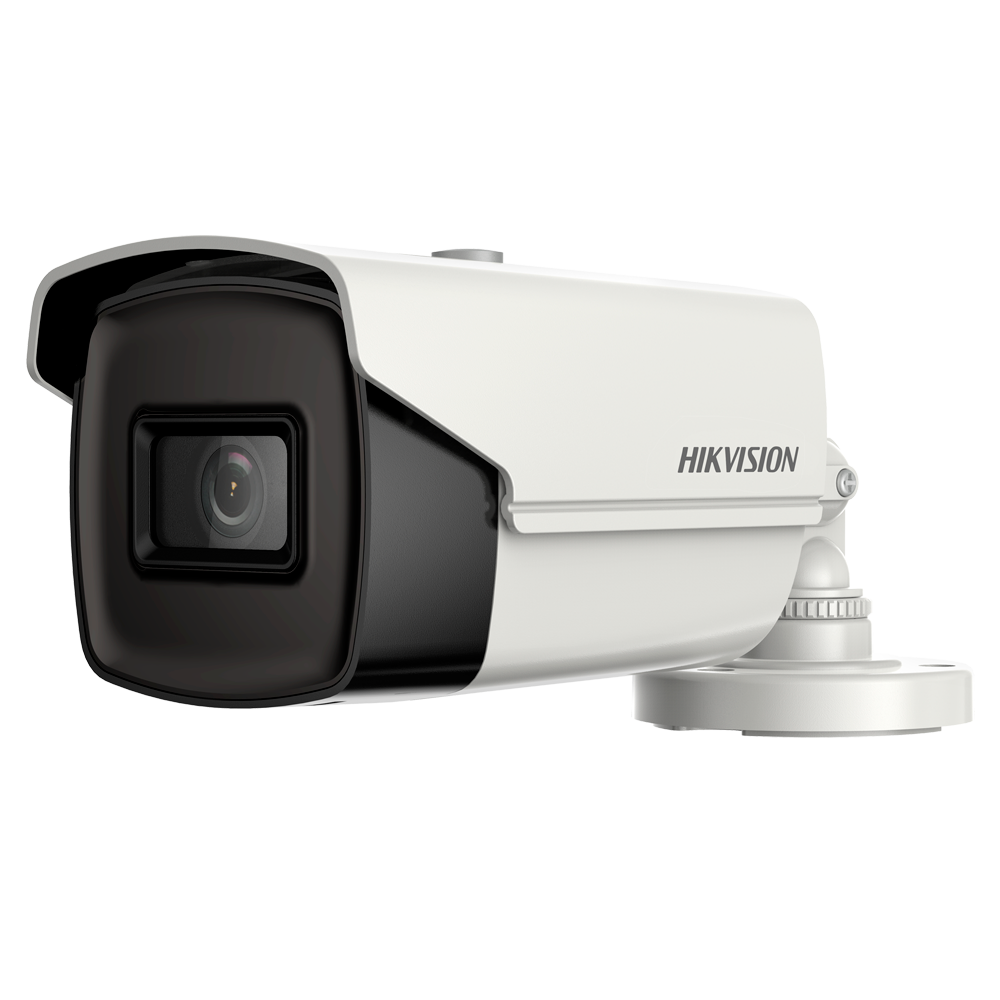 (DS-2CE16U1T-IT1F(2.8mm)) Caméra Bullet Hikvision 4en1 Gamme Value - 8 Mégapixel (3480 x 2160) - Objectif 2.8 mm - IR Portée 30 m - Étanche IP67 - Métal et plastique