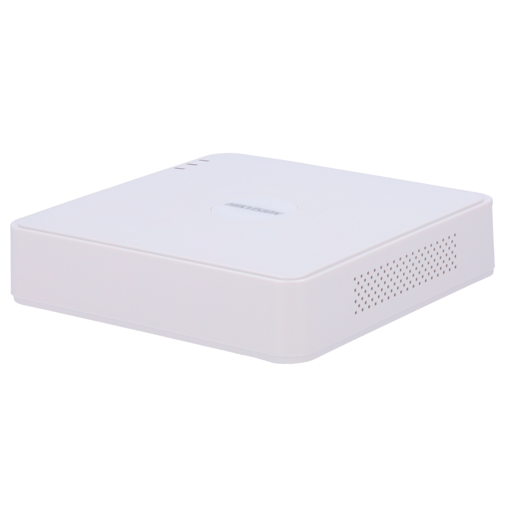 (iDS-7104HQHI-M1/T) DVR Hikvision 5n1 gamme Value - 4 CH HDTVI / HDCVI / AHD / CVBS - Jusqu'à 6 canaux IP - Résolution d'entrée maximale 3K - AcuSense | Détection des visages - Prend en charge 1 disque dur jusqu'à 10 TB | Audio