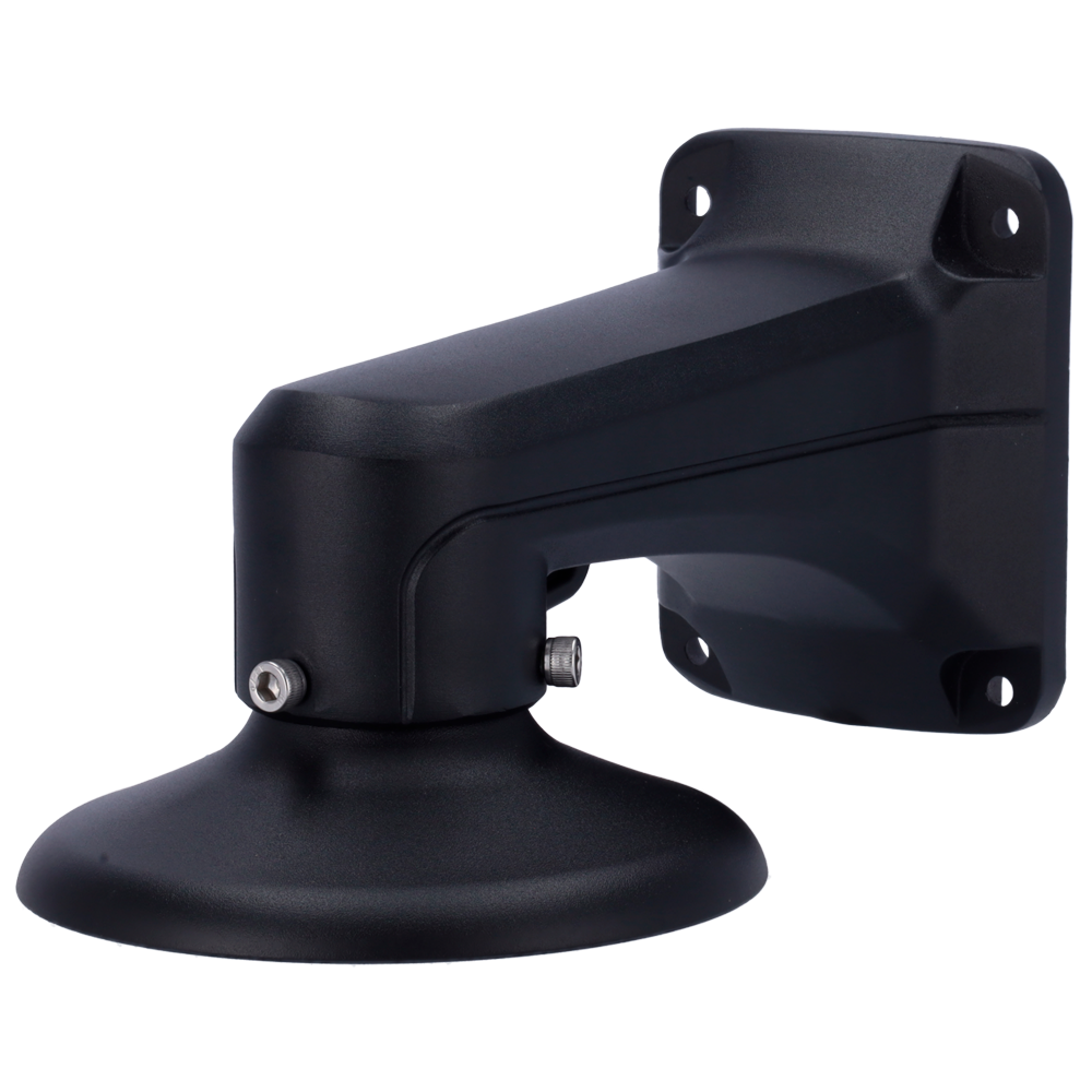 (MS-A72-V2-B) Support mural Milesight - Pour les caméras dômes et panoramiques - Adapté pour une utilisation extérieure - Alliage d'aluminium - Passe-câbles - 145mm. x 133mm. x 242mm.