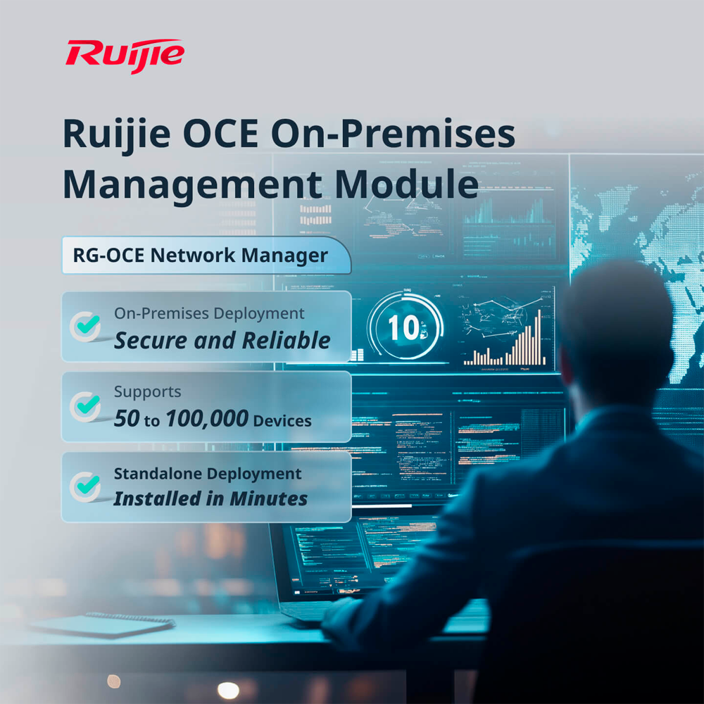 (RG-OCE-NETWORK-BASE) Ruijie Cloud On-Permise - Instalación de OCE-Network - Hasta 10 equipos