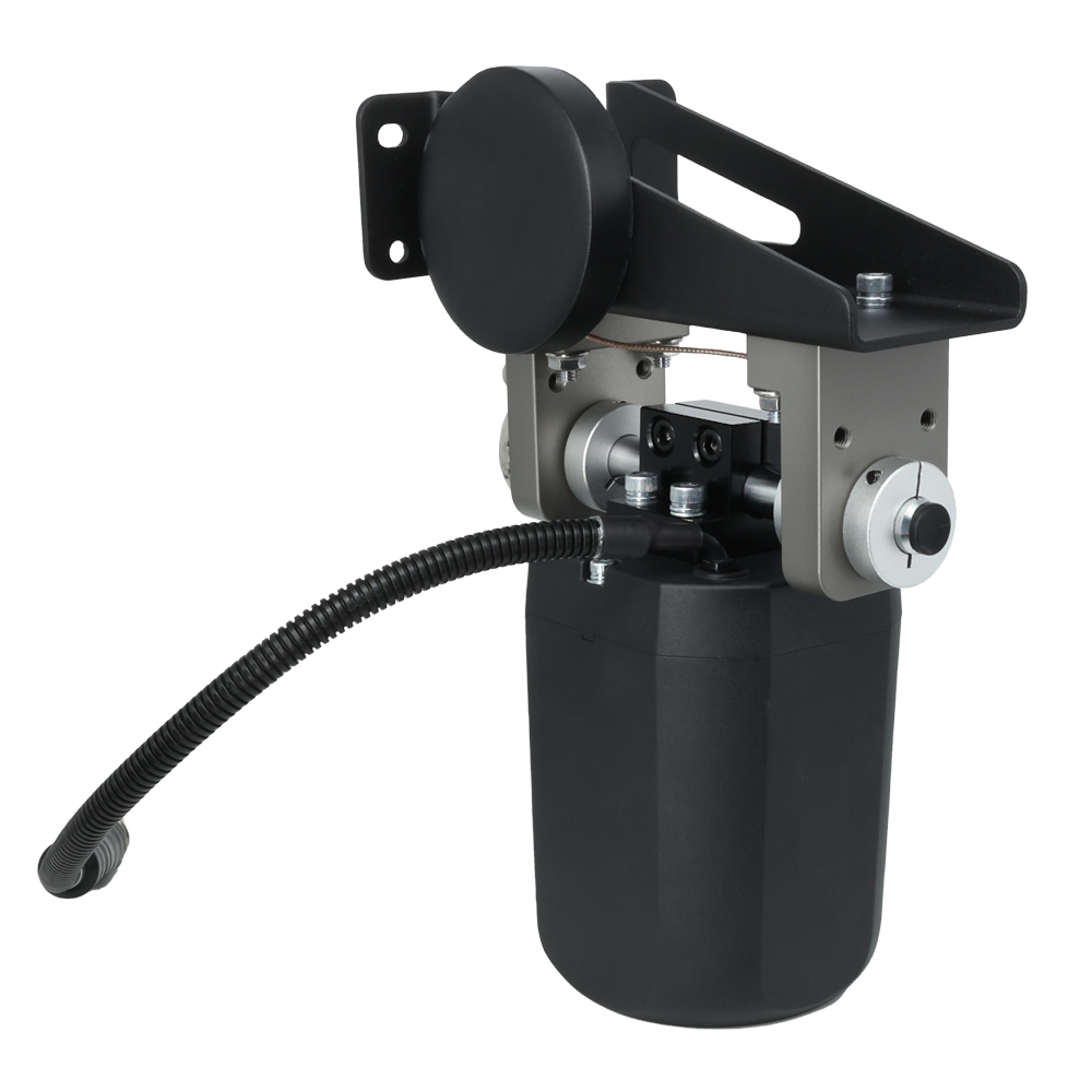 (STK-HDW845) Caméra pour grue avec détection des piétons - Communication sans fil avec le moniteur - Contrôle de l'objectif par pédales - Zoom optique 30x - Résistant à l'eau IP69K - Distance RF 150m