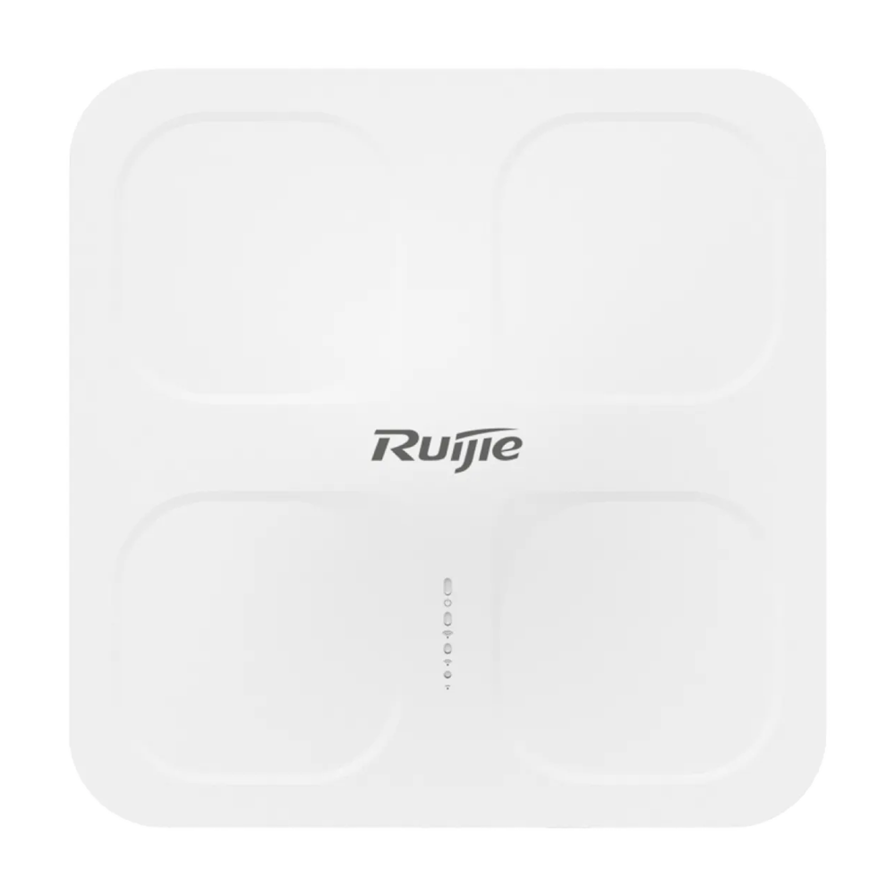 (WIS-AP680-IO) Ruijie - AP omnidirectionnel Wi-Fi 6 - Convient pour une utilisation en extérieur IP68 - Supporte 802.11a/b/g/n/ac/ax - Vitesse de transmission jusqu'à 6000 Mbps - Antenne 4x4 MIMO / 160MHz