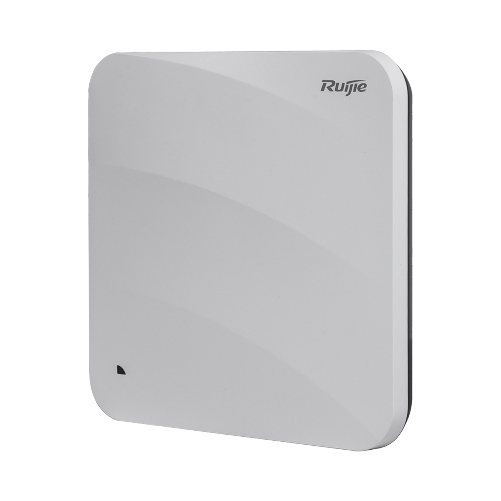 (WIS-AP810-I) Ruijie - AP omnidirectionnel Wi-Fi 6 - Fréquence 2.4 et 5 GHz  - Supporte 802.11a/b/g/n/ac/ax - Vitesse de transmission jusqu'à 1775 Mbps - Antenne 2x2: MIMO dans 2.4GHz, 2x2 dans 5GHz