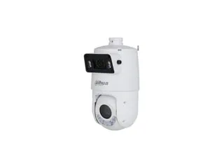 [DH-SDT4E425-4F-GB-A-PV1-0400] (DH-SDT4E425-4F-GB-A-PV1-0400) Dahua X-spans Series Caméra PTZ panoramique 4MP 25X Smart Dual Light Network avec caméra de vue d'ensemble à 100°, suivi automatique, protection périmétrique, classification des objets, filtre de fausse alarme, alarme lumineuse et audio, IR 100 m, IP66