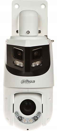 (SDT4E425-8P-GB-APV1-0280-S2) Dahua X-spans Series Caméra PTZ panoramique 4MP 25 X Tioc Smart Dual Light Network avec caméra de vue d'ensemble à 180°, suivi automatique, protection périmétrique, classification des objets, filtre de fausse alarme, alarme lumineuse et audio, IR 100 m, IP66