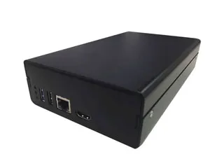 (AN-MS2289-6TB-NX) Allnet, mini serveur d'enregistrement, avec 6 To de stockage, 1 x LAN 1000Base-T, 1 x HDMI (uniquement pour la config.), 2 ports USB, CPU ARM 6 cœurs et GPU, avec serveur Nx préinstallé, 12 VDC
