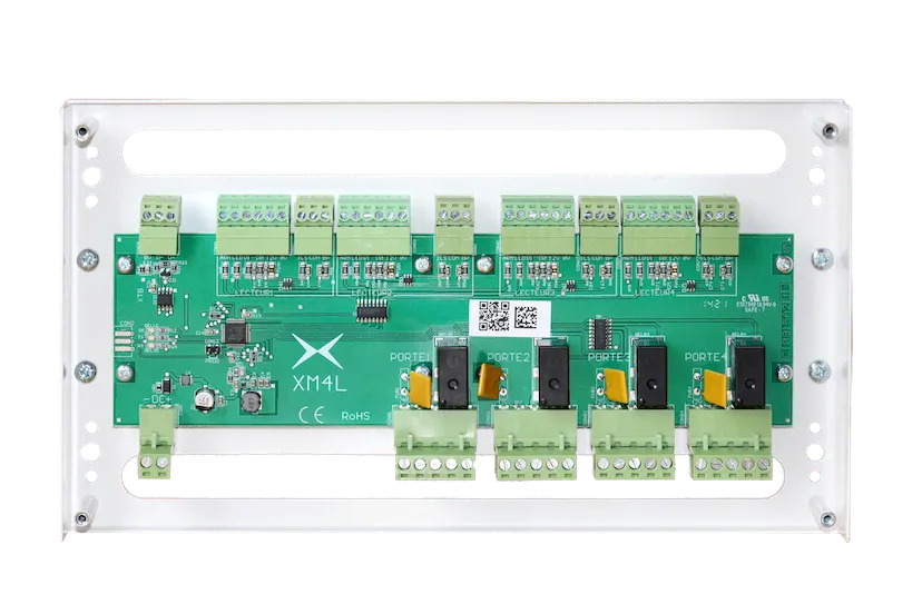 (XM4L) Module d'extension 4 lecteurs pour XM200 (nécessite un contrôleur XM200) - carte électronique seule