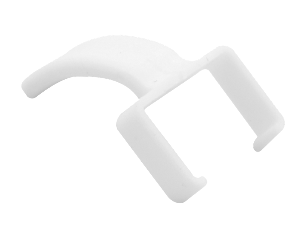 (261644-C90-S05) CLIP BLANC POUR CORDON RJ45 - SACHET DE 50PCS Sachet 1 Sachet Elbac