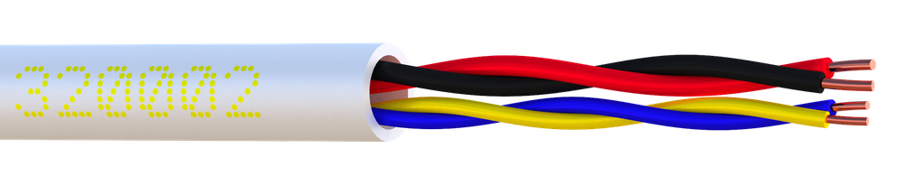 (320002-B1) UTP 1P AWG24 100Ω + 1P AWG22 / LSZH - AJAX < READY> Boite 100 M Elbac