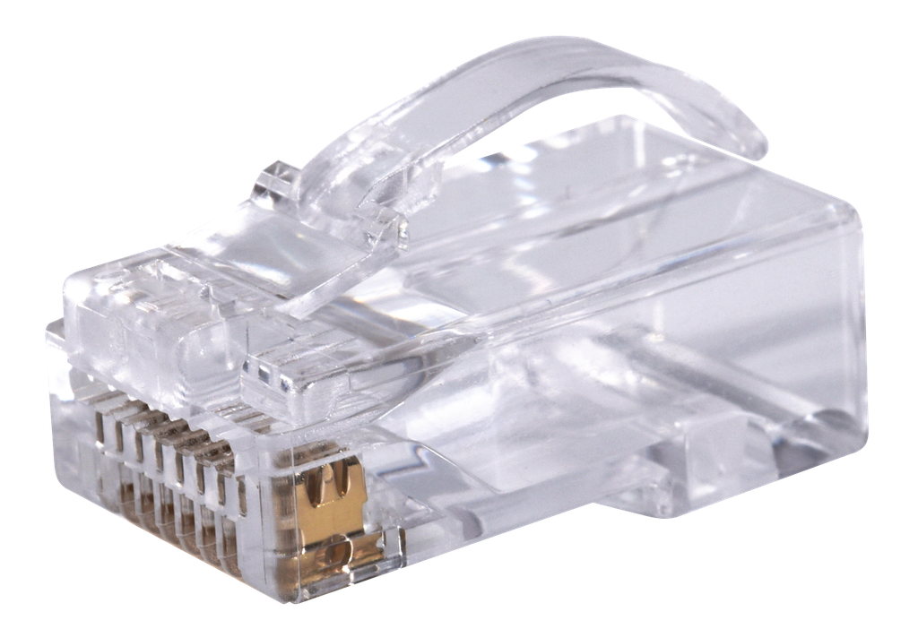 (940503-K05) CONNECTEUR RJ45 UTP CAT6 TRAVERSANT NAVETTE 8C1.1/6.5 Boite 50 PC Elbac