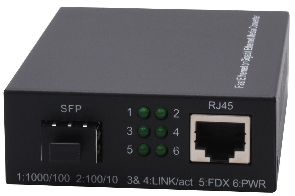 (S51350-01-B0) CONVERTISSEUR MEDIA 10/100/1000BASE-T 1000BASE-X SFP Boite 1 PC Elbac