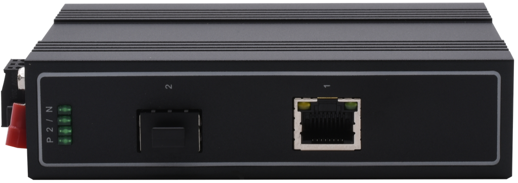 (S51351-B0) CONVERTISSEUR FIBRE 100/1000 T POE+ / 1000 X SFP Boite 1 PC Elbac