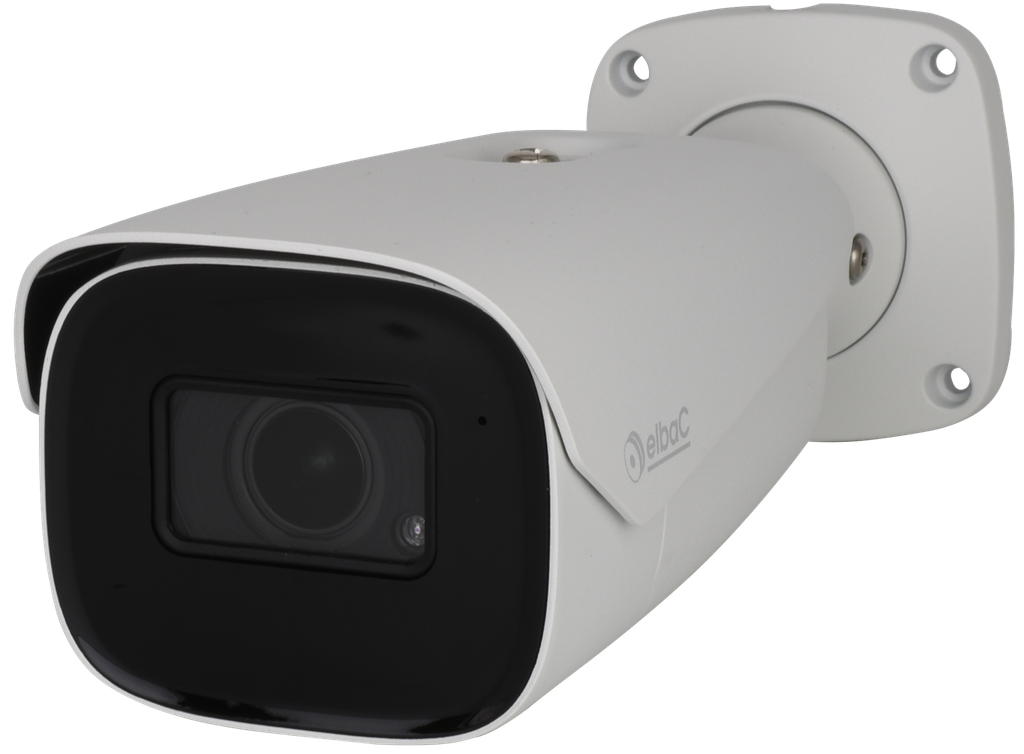 (VICR32-01-B0) CAMERA CYLINDRE IP RECONNAISSANCE PLAQUE FOCAL 2.8-12mm Boite 1 PC Elbac