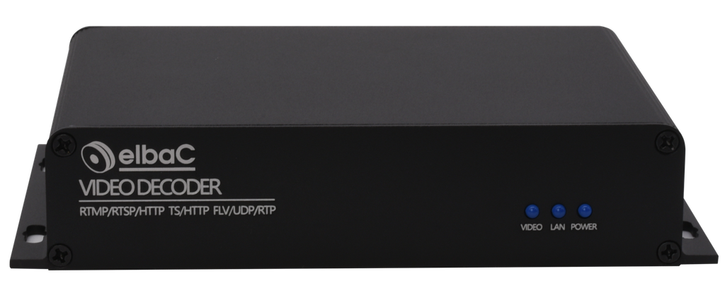 (VIZ104-B0) DECODEUR VIDEO IP VERS HDMI/VGA/CVBS Boite 1 PC Elbac