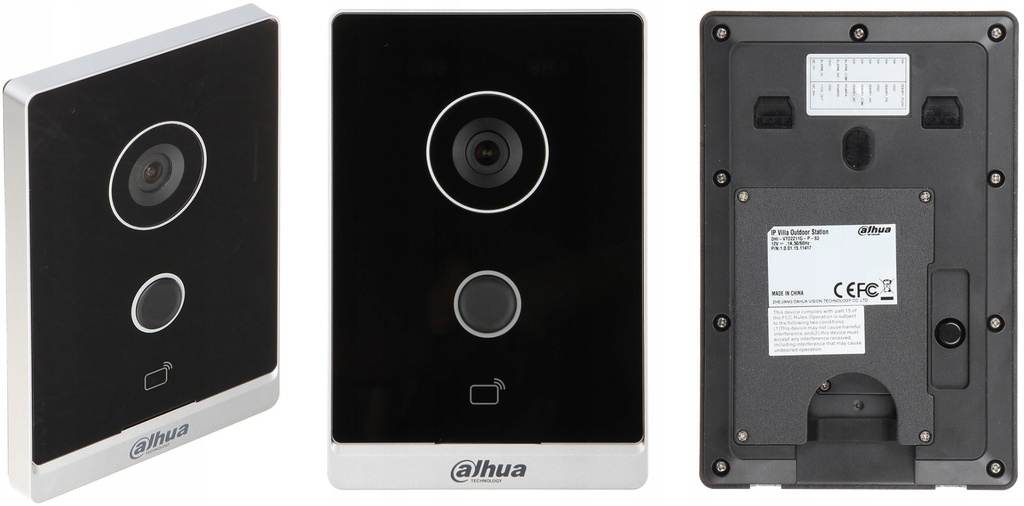 [DHI-VTO2211G-P-S2] (DHI-VTO2211G-P-S2) Dahua IP Villa poste extérieure intercom apparente avec 1 bouton d'appelle , caméra 2MP, 125 ° horizontale, surveillance via moniteurs intérieurs ou APP, IP65, éclairage IR, PoE et 12 Vdc, contrôle de 2 serrures possible via le module RS485 en option.
