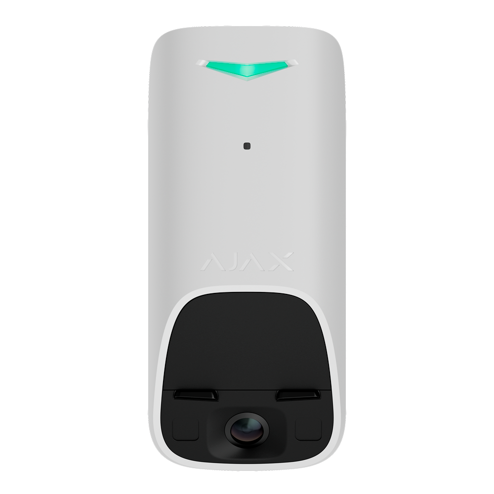 (AJ-MOTIONCAM-G3-PHOD-W) Détecteur avec photos sur demande - Grade 3 - Résolution maximale HD / Technologie HDR - Sans fil 868 MHz Superior Jeweller - Antimasquage / Détection 15 m (H: 90°) - Gestionnaire de confidentialité pour l'utilisateur final - Téléchargement des photos à partir de 3 s (selon la résolution)