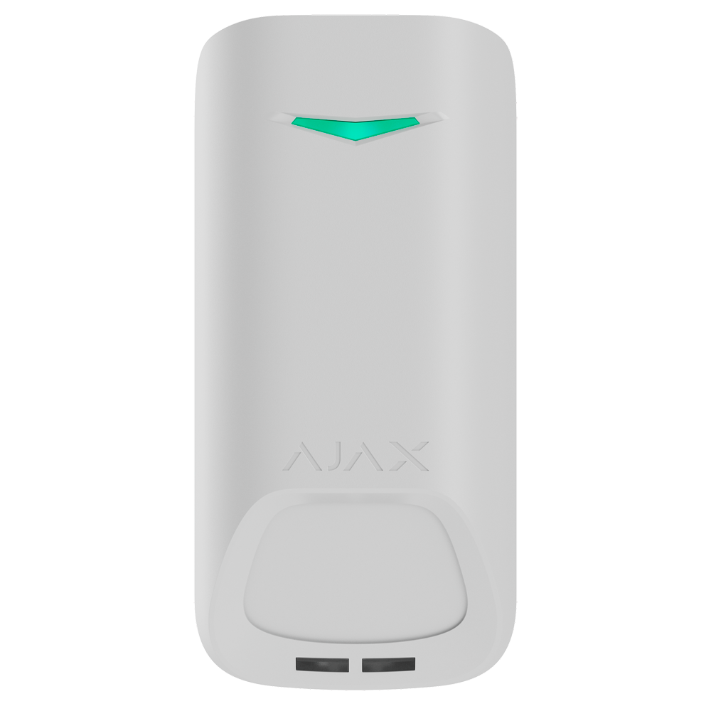 (AJ-MOTIONPROTECT-G3-W) Détecteur PIR volumétrique - Grade 3 - Plage de détection 15 m (H: 90°) - Sans fil 868 MHz Superior Jeweller - Capteur anti-masquage - Réduction de la zone aveugle: détection à 0.5 m - 3 tampons anti-tampering