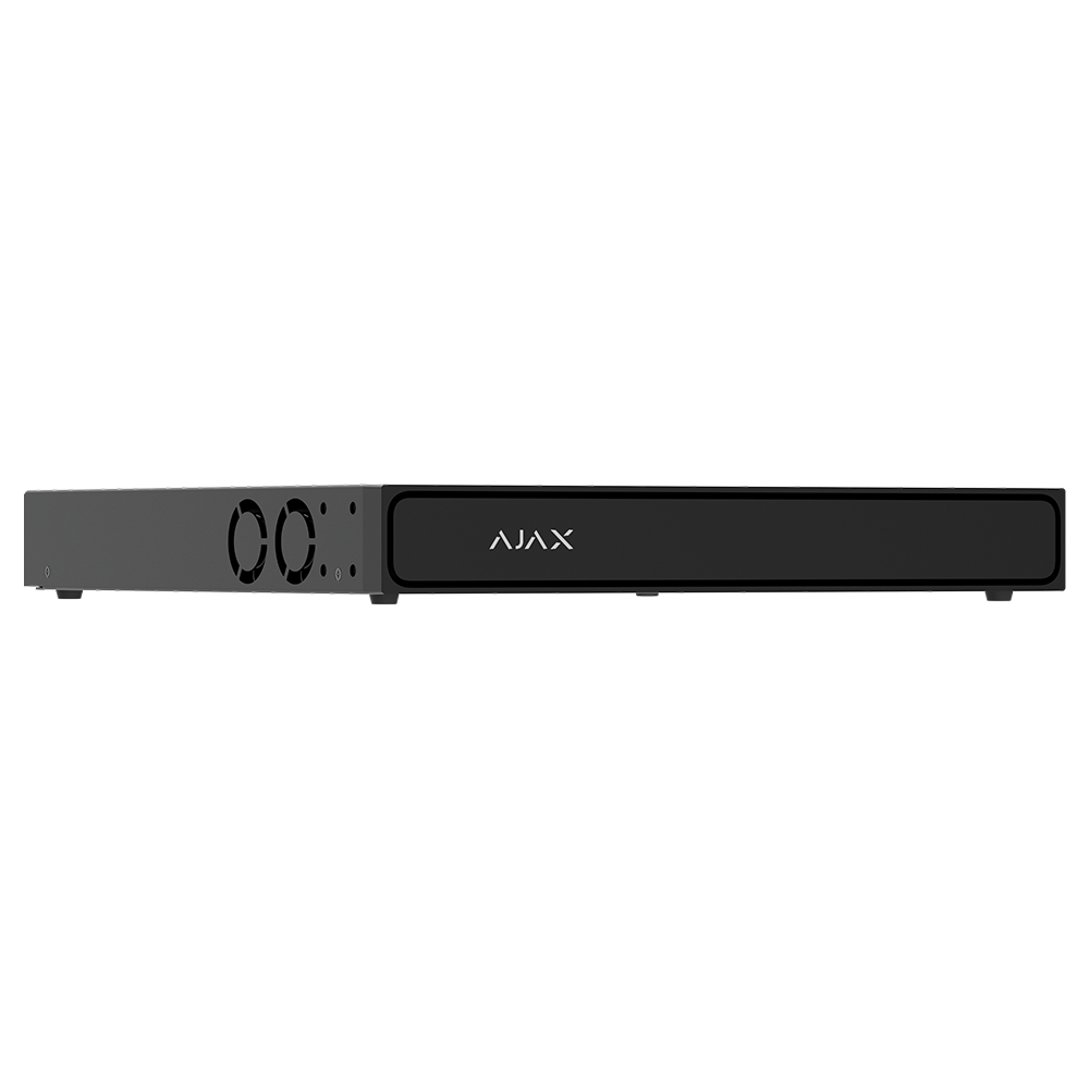 (AJ-NVR208-HAC-AI-8P-S-B) Grabador NVR Superior - 8 canales | 8 puertos PoE IEEE802.3af/at  - Compresión H.265/H.264 | JetSparrow - Resolución hasta 12MP | IA | RJ45 | HDMI - Ancho de banda 384Mbps | Protección IP20 - Espacio para 2HDD de hasta 24 TB