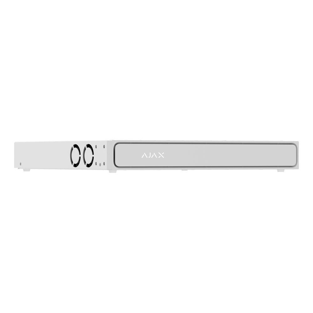 (AJ-NVR208-HAC-W) Grabador NVR  - 8 canales | HDMI 4K - Compresión H.265/H.264 | JetSparrow - Resolución hasta 12MP - Ancho de banda 160Mbps | Protección IP20 - Espacio para 2HDD de hasta 16 TB