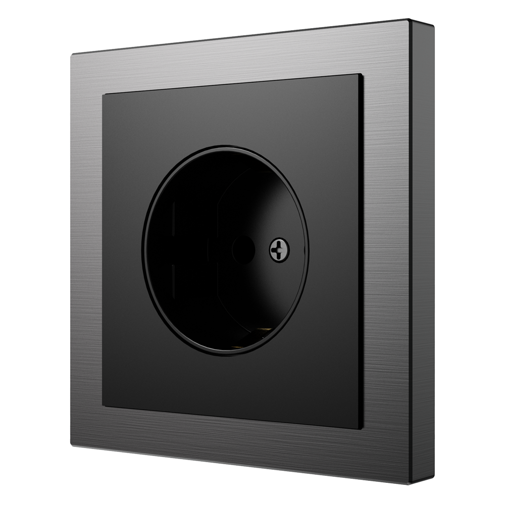 (AK-K32-SEU) Prise de courant intelligente - KNX - Charge maximale 16 A - Minuterie et calendrier