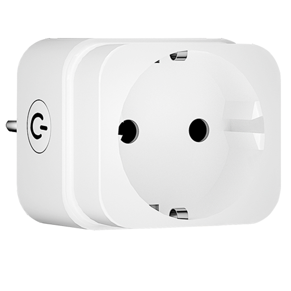 (AK-SM-PW732-EZ) Prise de courant intelligente - ZigBee 3.0 - Charge maximale 16 A - Statistiques de consommation - Minuterie et calendrier - Compatible avec l'application BelaHome