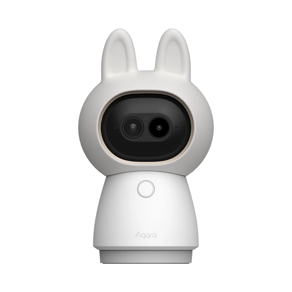 (AQ-CH-C14D) Caméra WiFi Aqara Hub G350  Blanche - Caméra 8MP / 2.5K / 4K | Zoom 9X - Passerelle Zigbee 3.0, Thread, Matter - Compatibilité native avec Matter - Détection faciale et gestuelle par l'IA  - Prend en charge Apple Homekit, Google, Alexa