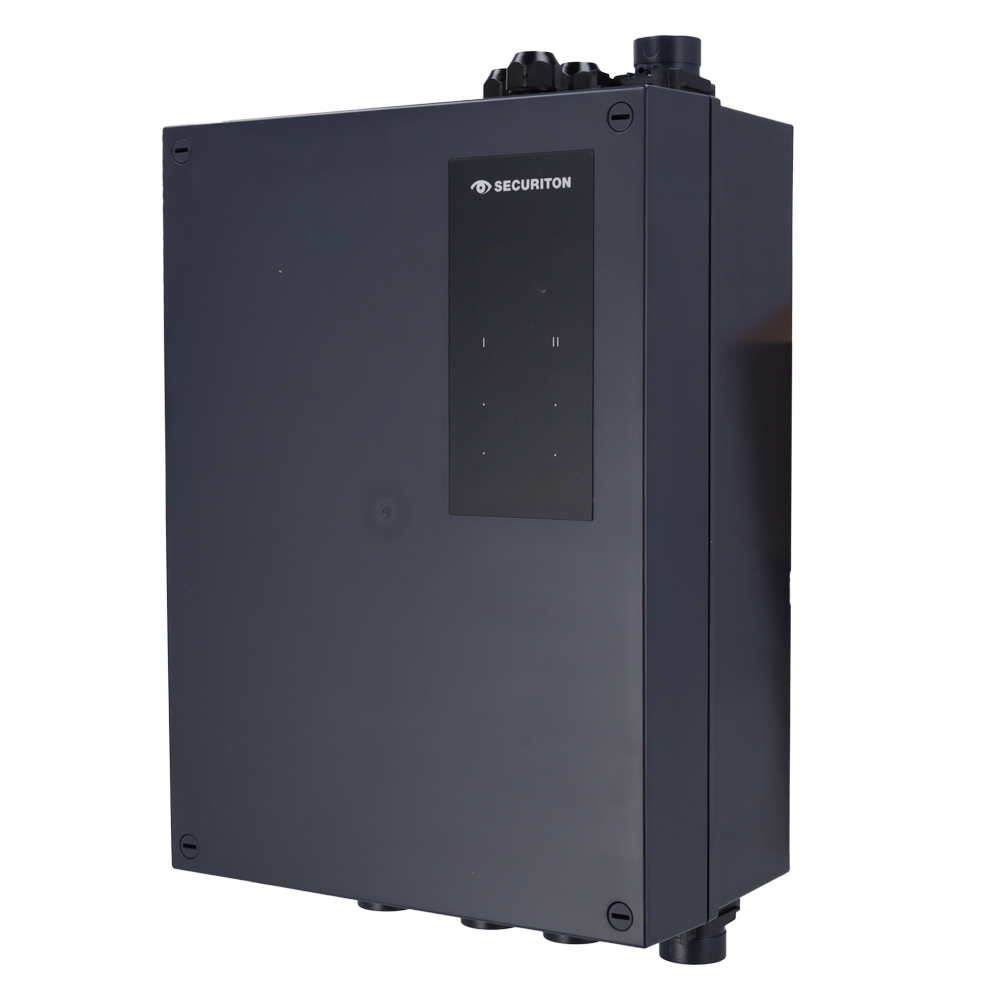 (ASD2004) Securiton ASD - Détecteur d'aspiration 4 canaux - 2 Capteurs SSD  - EN 54-20 (Classes A, B et C) - Jusqu'à 700 m au total (selon la configuration et la classe) - Capteur SSD1030 non inclus