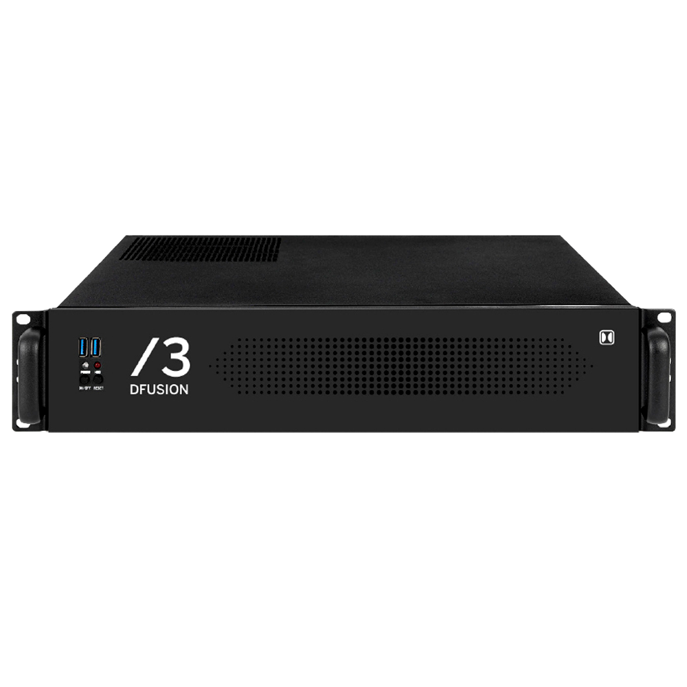 (DAVANTIS-DFPRO/3-08) Servidor Davantis DFUSION /3 PRO - 8 canales análisis DFUSION /3 PRO incluidos - CPU Intel / GPU Intel-NVidia (según modelo) - 8GB / 16GB / 64GB RAM (según modelo)