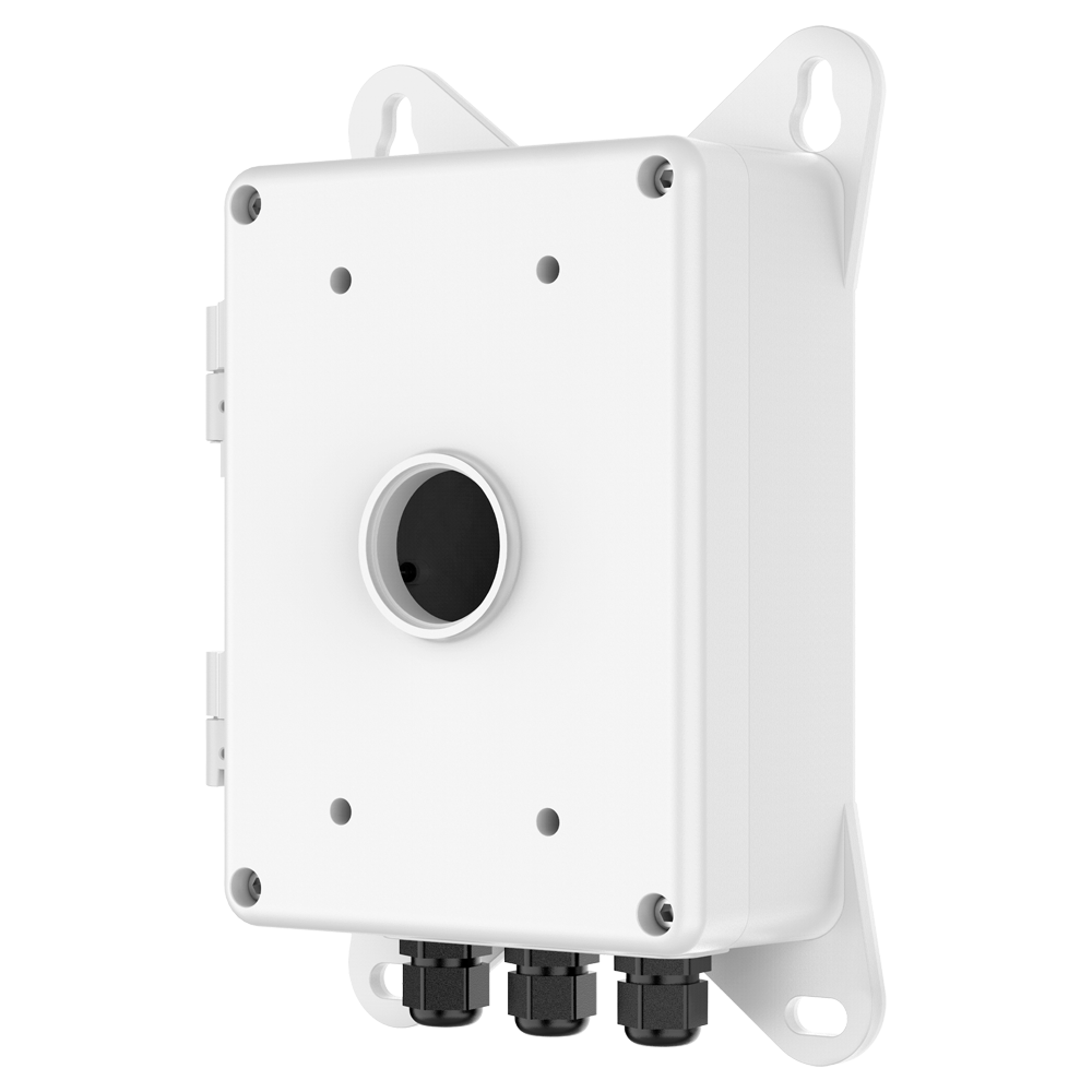 (DS-1674ZJ-Y) Boîte de jonction Hikvision - Capacité de charge maximale 10 kg - Convient pour une utilisation en extérieur - Alliage d'aluminium - Passage de câble - 310 (H) x 208.9 (L) x 94.1 (F) mm